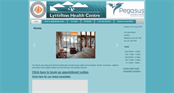 Desktop Screenshot of lytteltonhealthcentre.co.nz